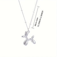 s925 Balloon Puppy Necklace