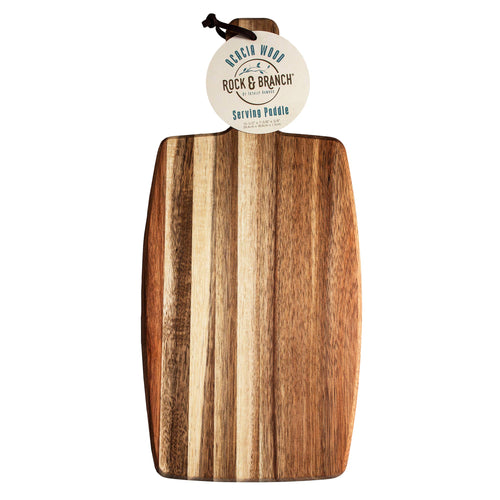 Rock & Branch® Acacia Wood Charcuterie Serving Paddle Board