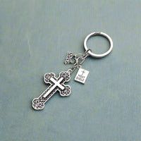 Cross Keychain
