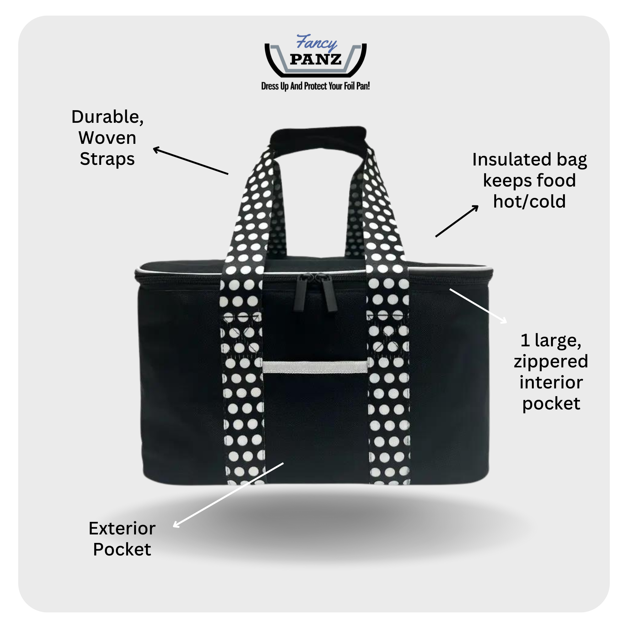Fancy Panz® Accessory - Insulated Travel Bag - Pink