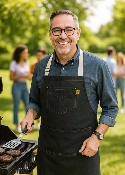 Workman’s Apron – Rugged Denim Apron (6pk), Lifestyle