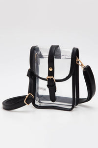 Clear Cross Body Stadium Concert Transparent Handbag