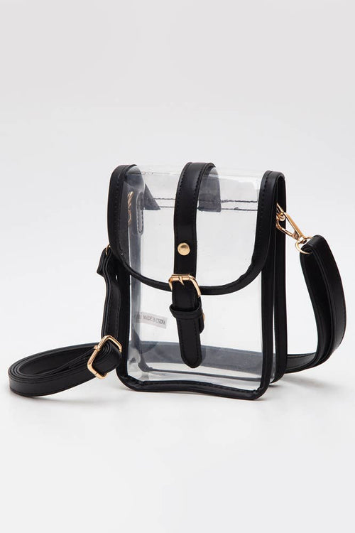 Clear Cross Body Stadium Concert Transparent Handbag