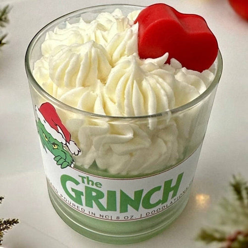 Doodlations Luxury Candle | The Grinch