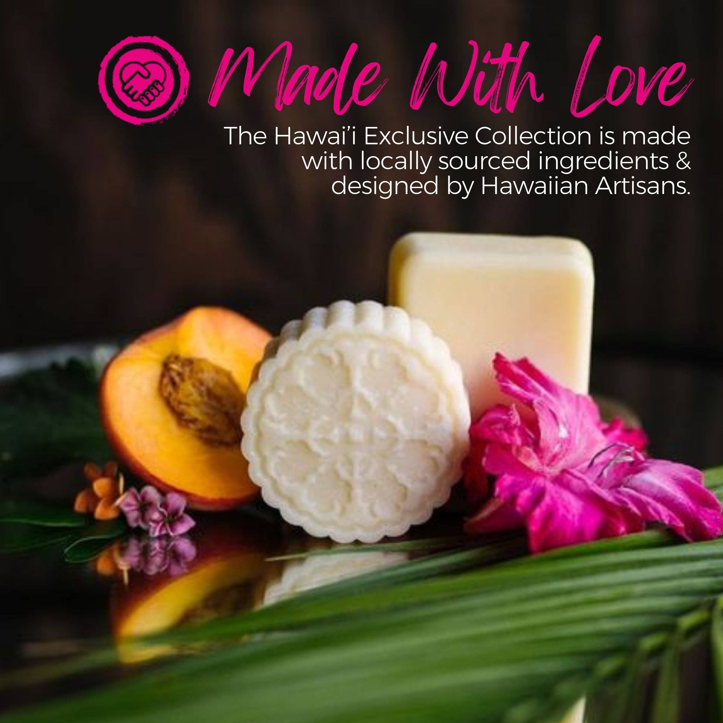 Hibiscus Peach Conditioner Bar