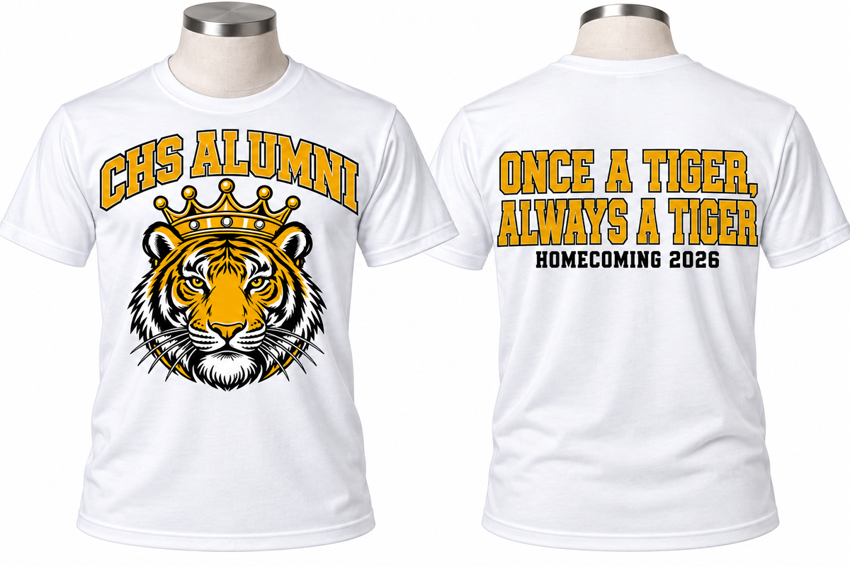 Claxton High School Homecoming 2026 – Alumni T-Shirt