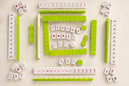 Mahjong Tiles - Christmas Nutcrackers