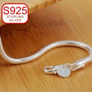 Sterling Silver Snake Bracelet