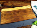 Extra Large Live Edge Square End Board with Juice Groove