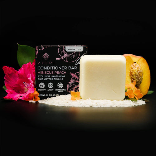 Hibiscus Peach Conditioner Bar