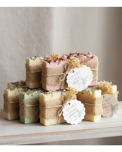 Rustic luxury triple butter soap