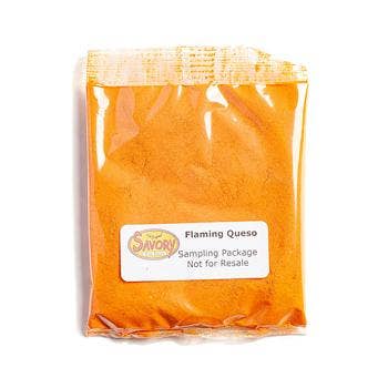 Savory sample pack- Flaming Queso