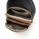 Retro Multi Layered Shoulder Bag-white