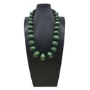 BOHEMIAN COLORFUL ROUND WOODEN BEADS NECKLACE_CWMM4866