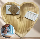 Wooden Heart Prayer Bowl