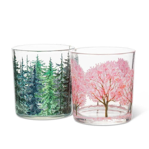 Cherry Blossoms Votive-3"H