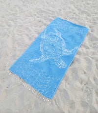 Caretta Beach Towel | Oversized Turkish Towel | Sand Free