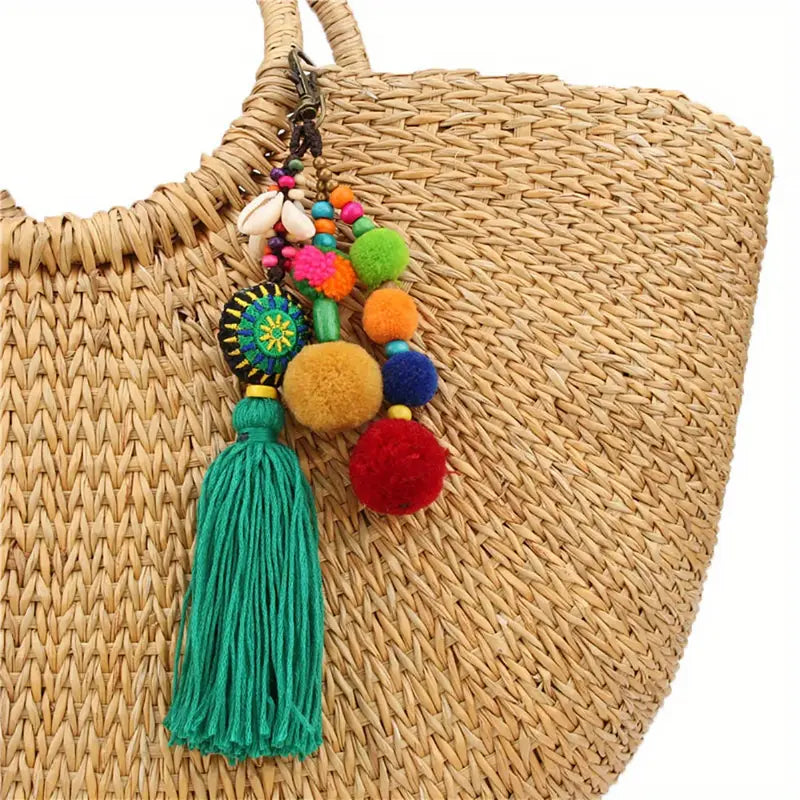 Boho-Style Tassel Clips