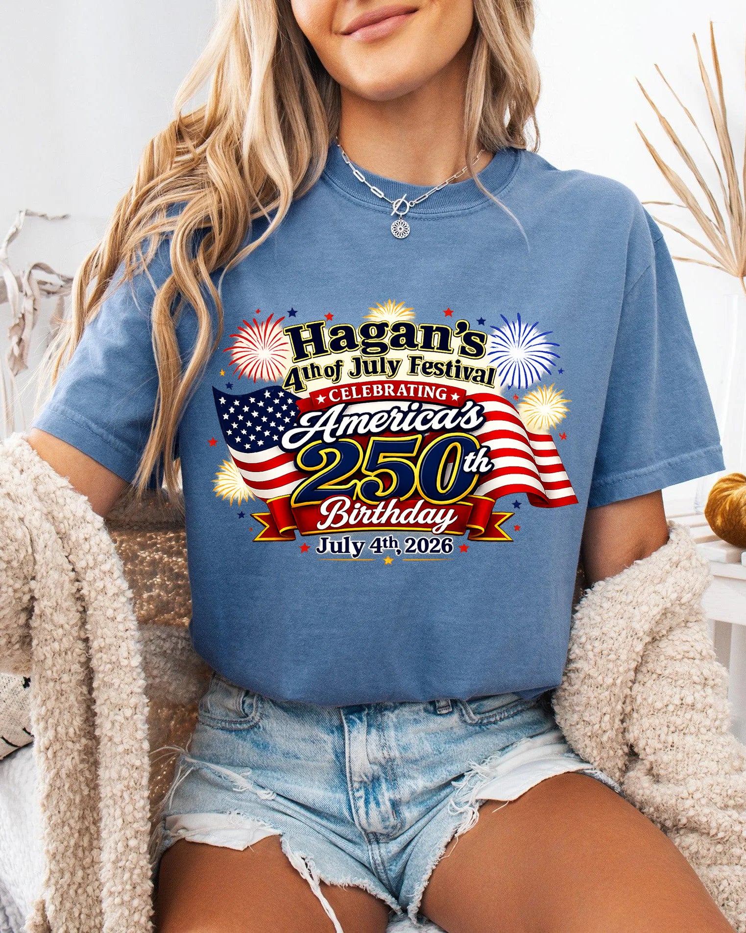 Hagan Fourth of July Festival T-Shirts (Comfort Colors)