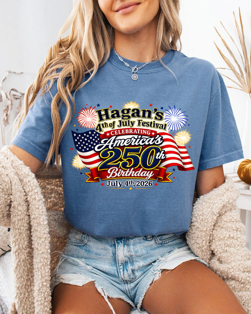 Hagan Fourth of July Festival T-Shirts (Comfort Colors)
