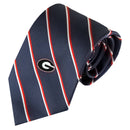 Georgia Bulldogs Charcoal Stripe Necktie