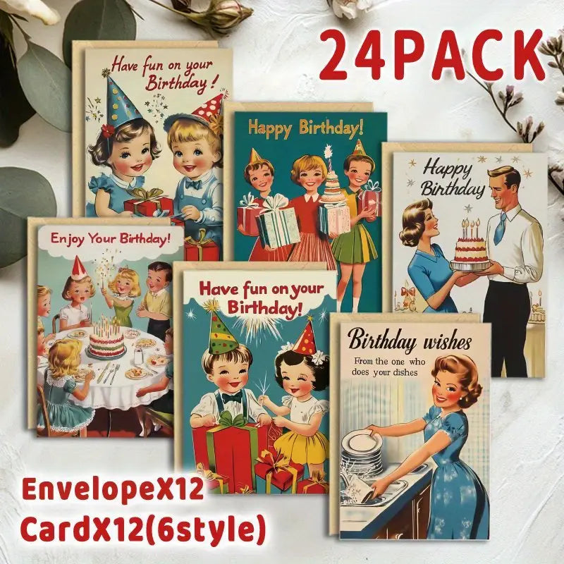 Birthday Card Set