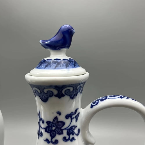 Blue and White Porcelain Ewer
