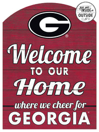 16x22 In/Outdoor Team Georgia Bulldogs