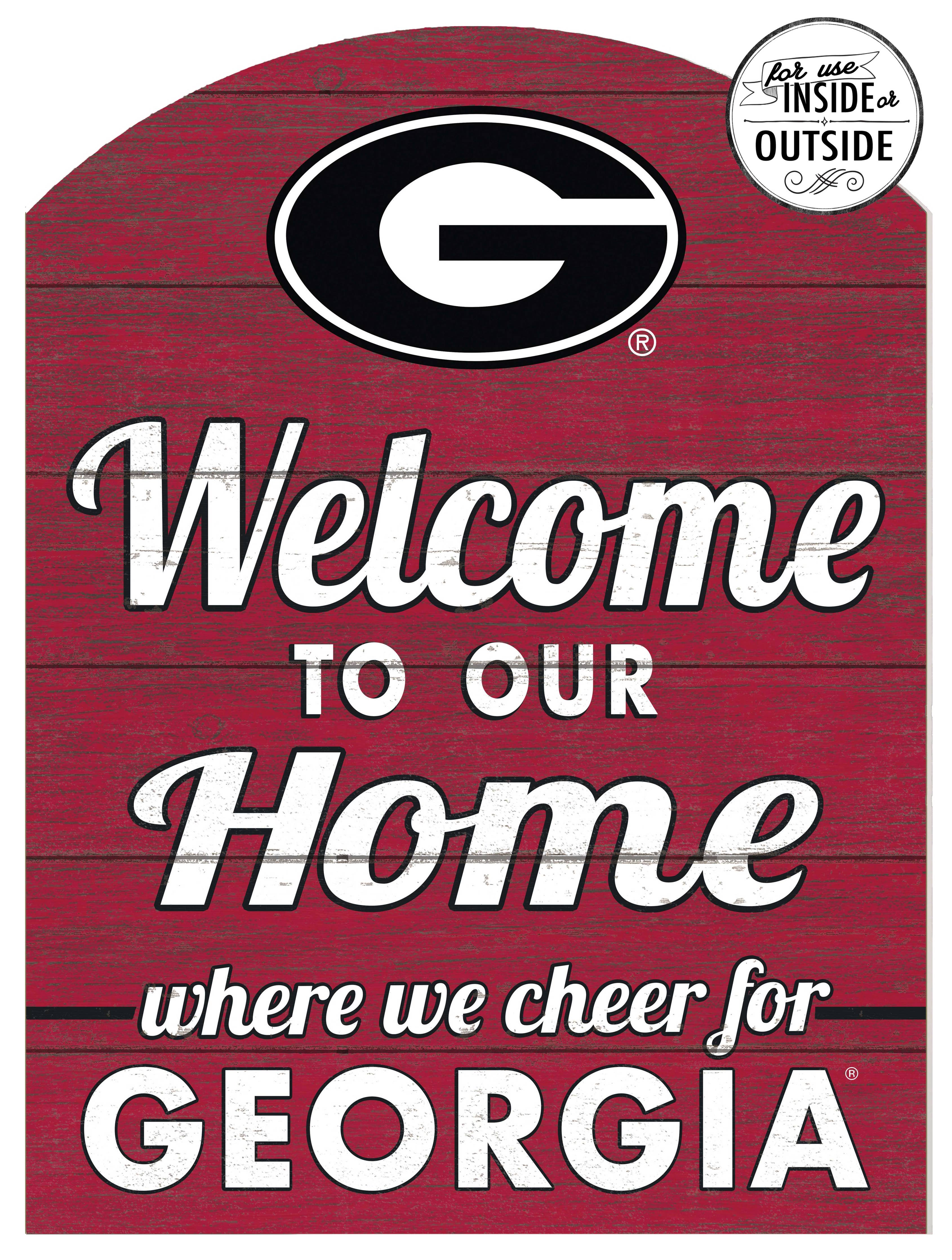 16x22 In/Outdoor Team Georgia Bulldogs
