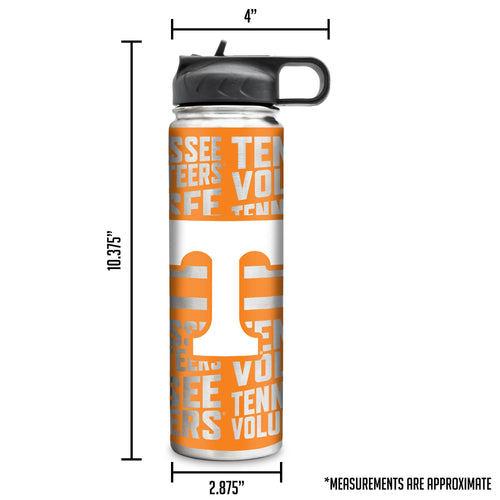NCAA  Tennessee Volunteers  22oz Stainless Steel Tumbler