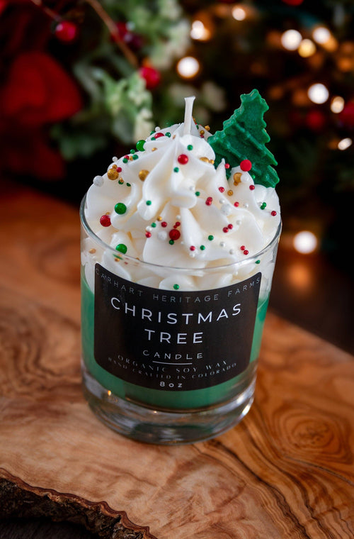 Christmas Tree Holiday Candle