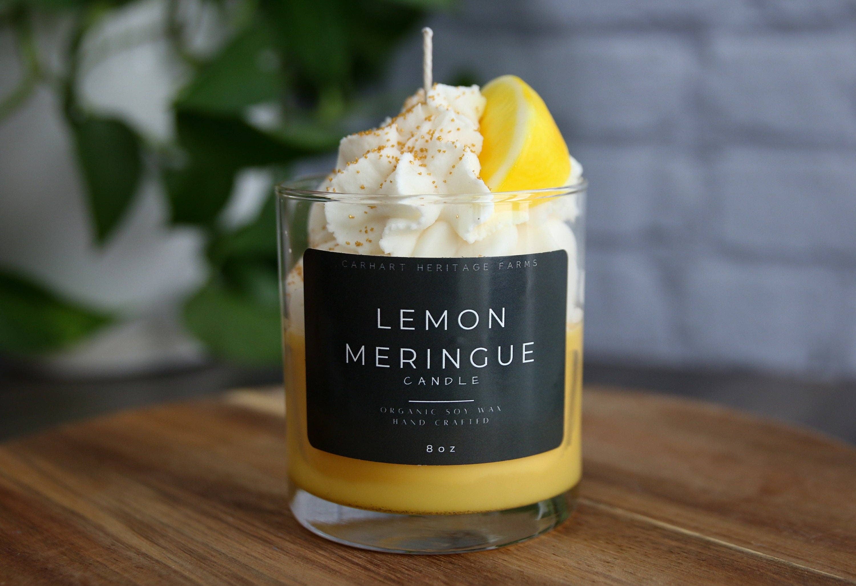 Lemon Meringue Candle