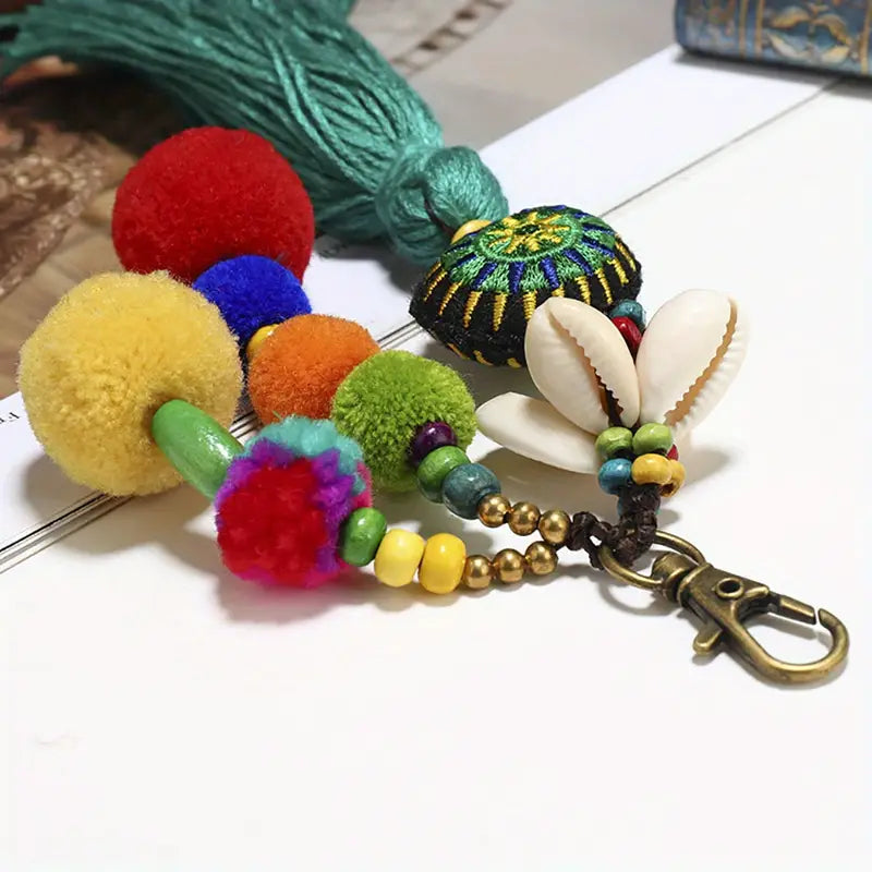 Boho-Style Tassel Clips