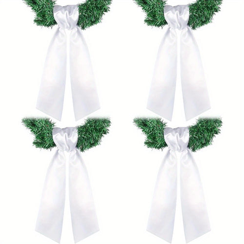 White Wreath Sash