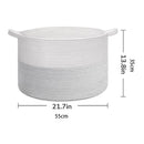 XL Woven Cloth Basket