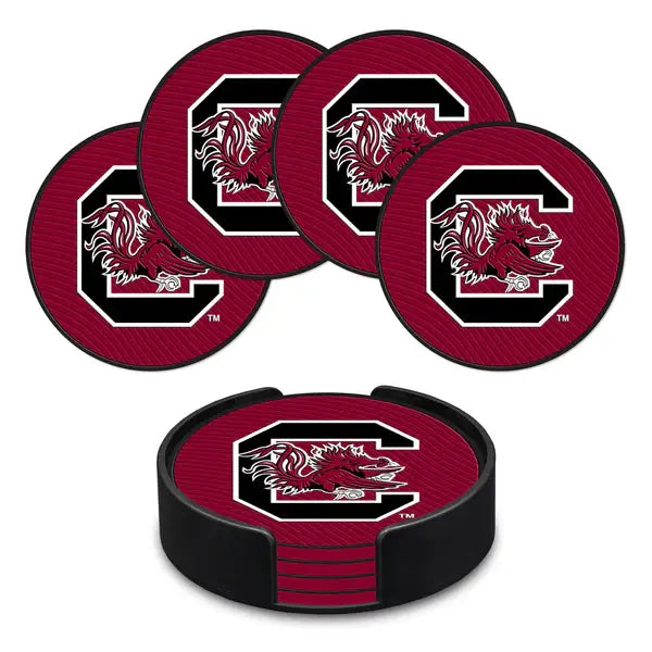 South Carolina Gamecocks Molded PVC Coaster (4-Pack)