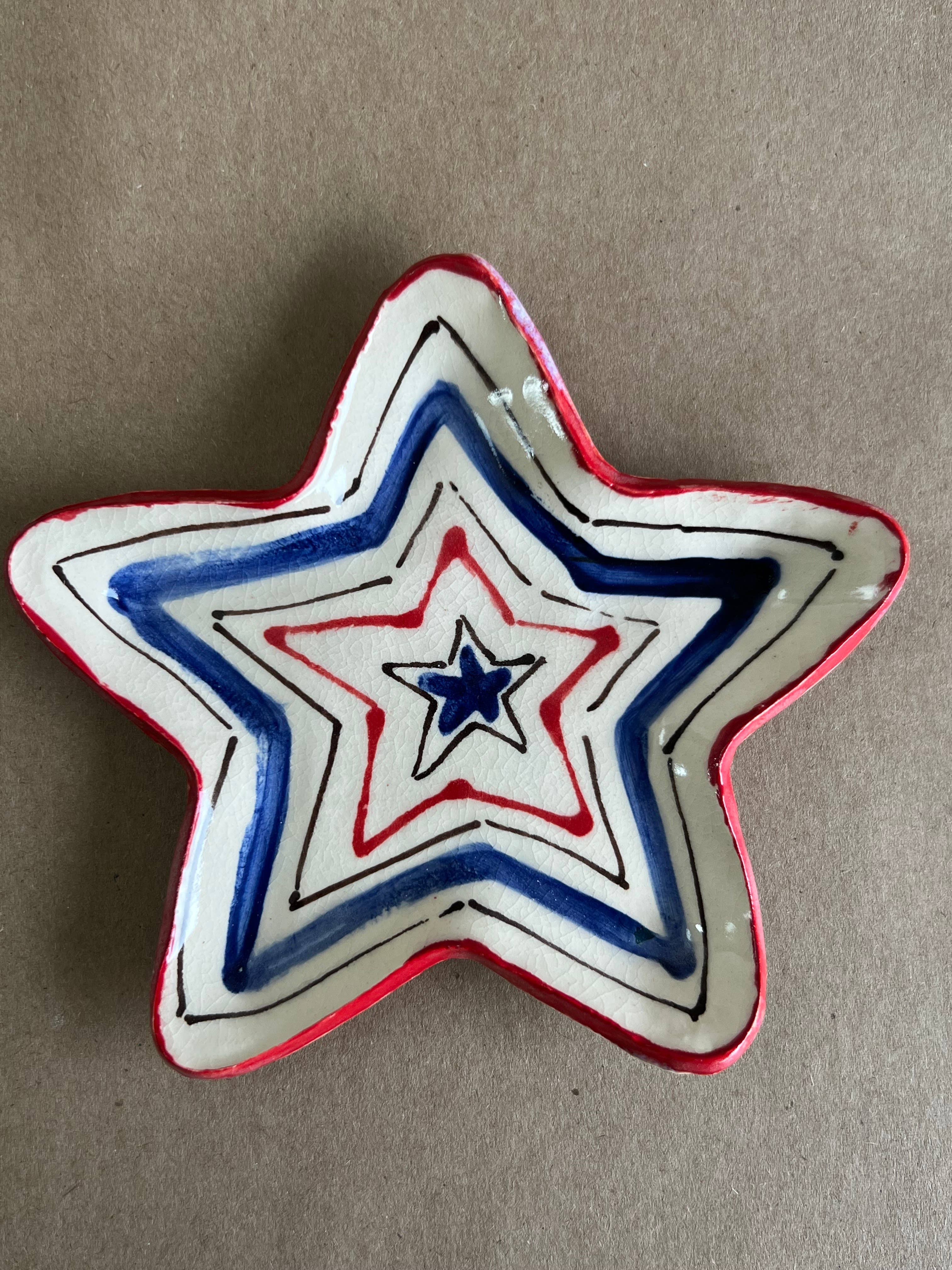 Small Star Tray - (2025 Patriotic Line)