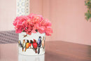 Sm Birds on Wire Planter-4.5" D