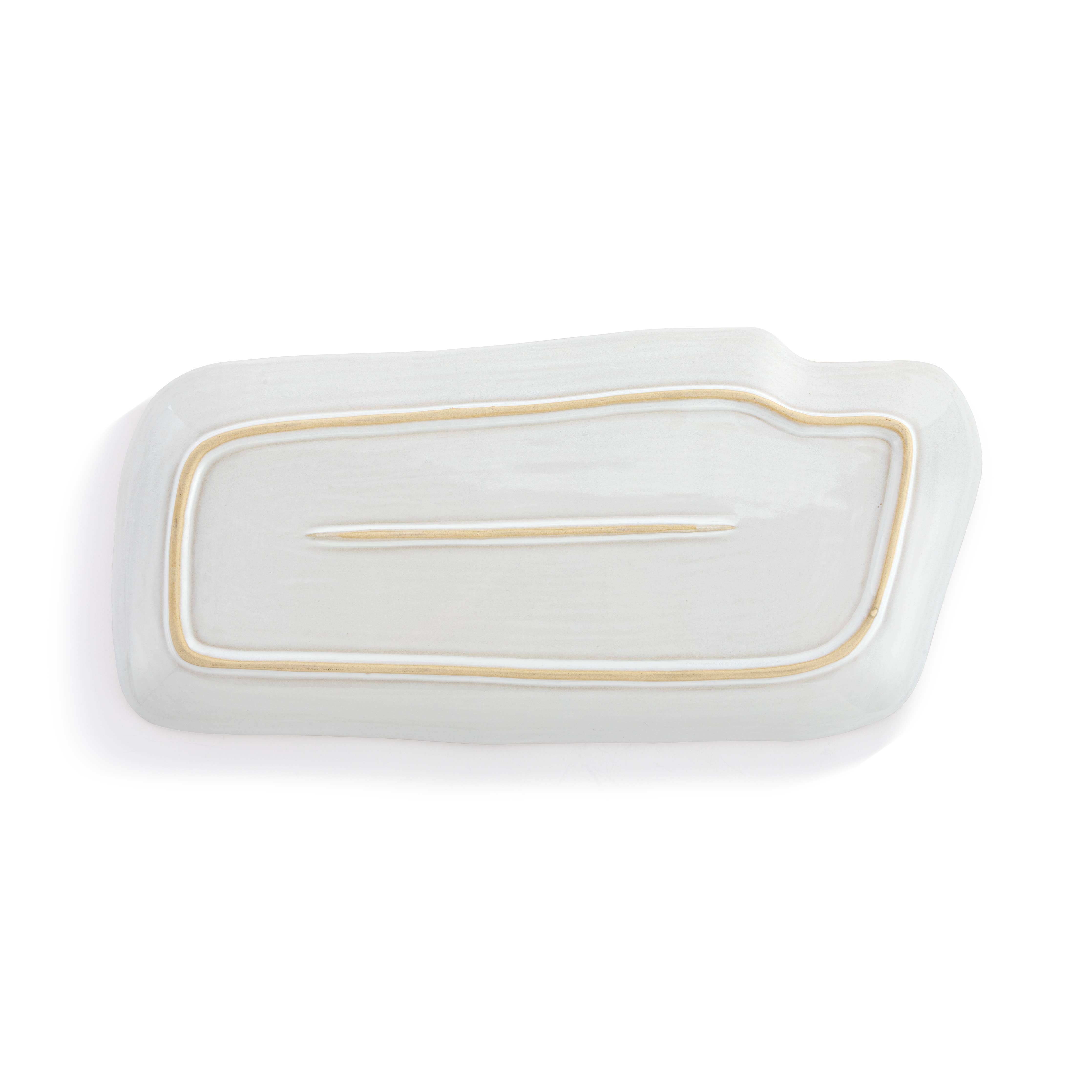 Woodland Ceramic Large Platter - 16x7.5in