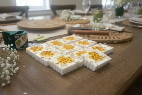 Honey Bee Soap Favors- Personalized Gifts, goat milk soap