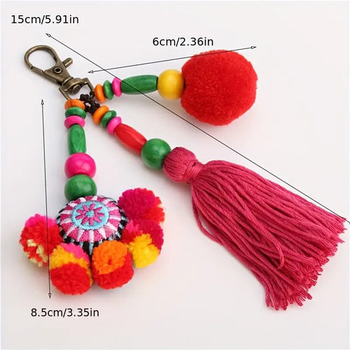 Boho-Style Tassel Clips