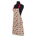 Cardinals with Holly Apron-31"L