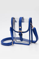 Clear Cross Body Stadium Concert Transparent Handbag