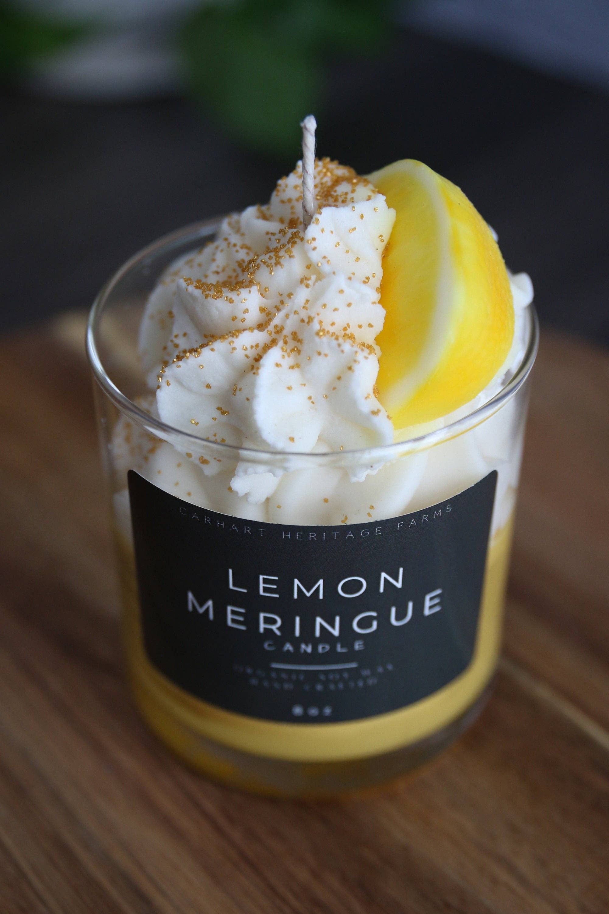 Lemon Meringue Candle