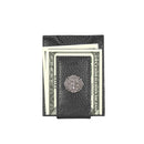 Maltese Cross Magnetic Leather Slim Wallet