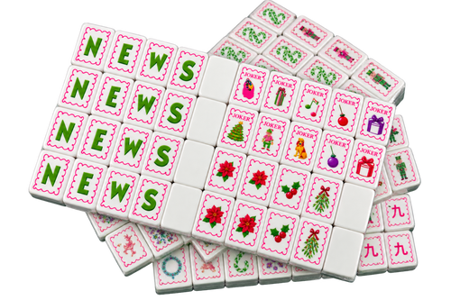 Mahjong Tiles - Christmas Nutcrackers