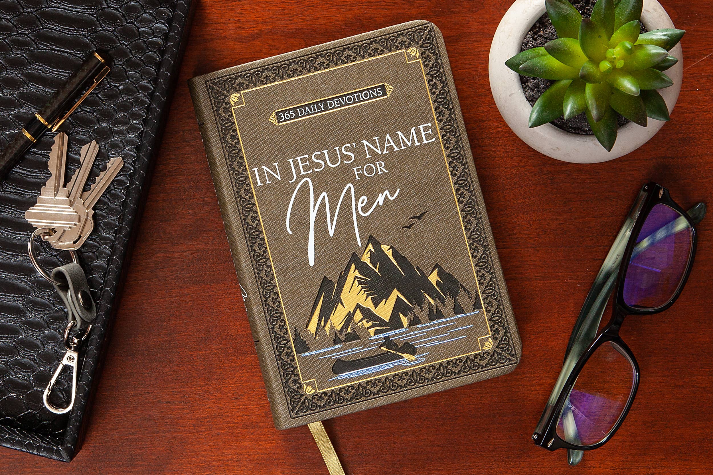 In Jesus' Name for Men (Devotional, Father's Day Gifts)