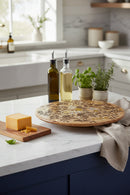 Laser Leaf Lazy Susan