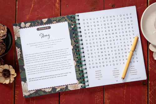 100 Days of Strength for Women (Word Search Devotional)