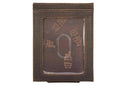Maltese Cross Magnetic Leather Slim Wallet